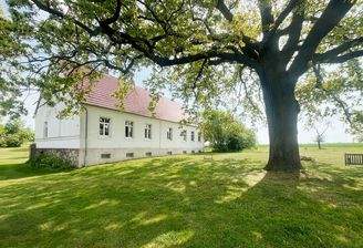 Blick auf das Haupthaus