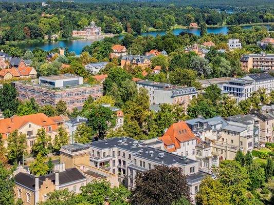 Aerial view of Heiliger See