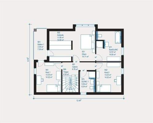 Moderne Familienoase