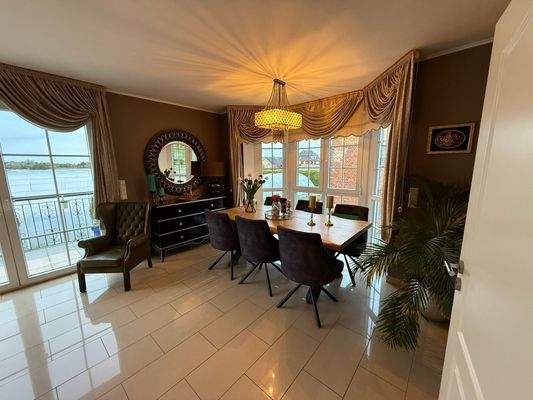 Esszimmer mit Aussicht