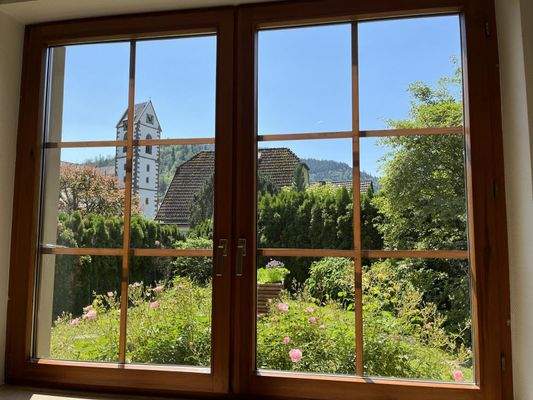 Ausblick Gästeschlafzimmer EG