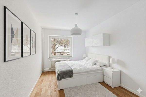 Schlafen im OG (eingerichtet)