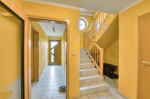 Zugang Einliegerwohnung im Haus