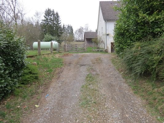 Zufahrt zum Haus