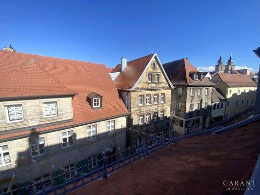 Blick vom Panoramafenster auf di...