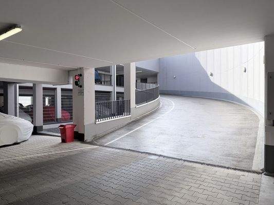 Auffahrt zur Ebene 2