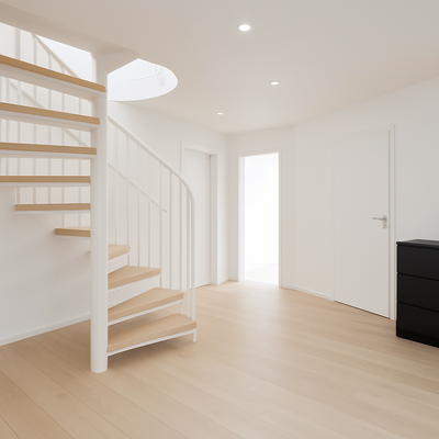 Wohnungseingang Beispiel nach Modernisierung 