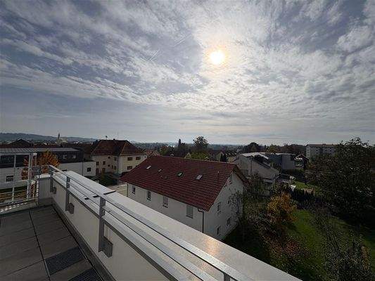 Blick von Dachterrrasse