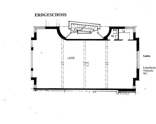 Grundriss EG. Gewerbe