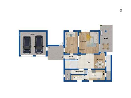 Grundriss Erdgeschoss