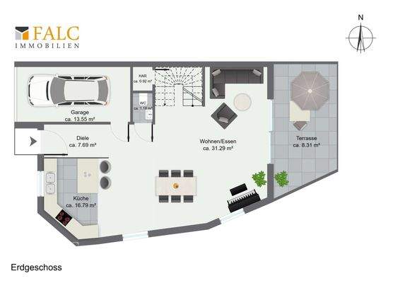 Grundriss Erdgeschoss