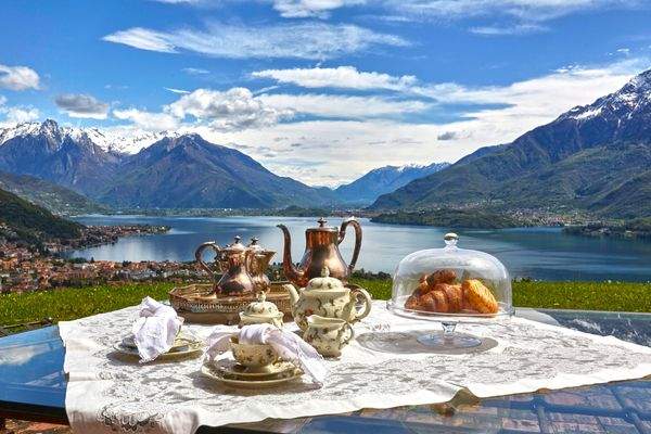 Mittagessen im Freien