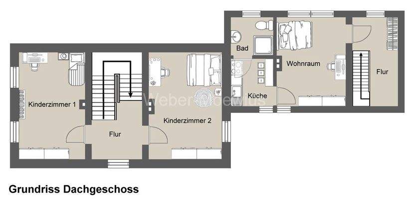 3433 Grundriss Dachgeschoss