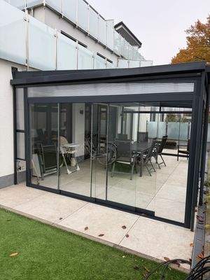 Wintergarten mit Heizstrahler