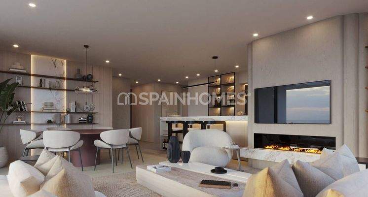 New Sea-View Flats near the Beach and Golf Couse in Estepona