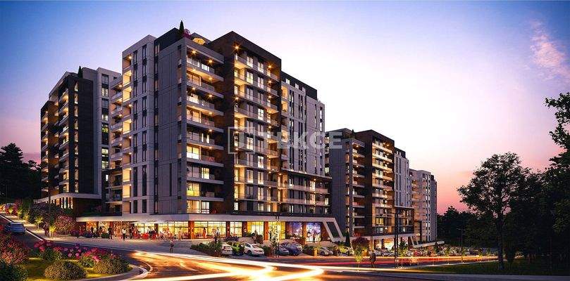 Stylish-Design Real Estate in a Complex in Bursa Nilüfer