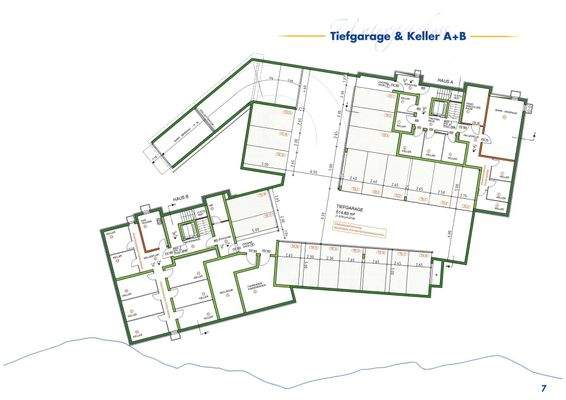 Tiefgarage und Keller