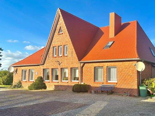 Eine wunderschöne Ansicht des Hauses