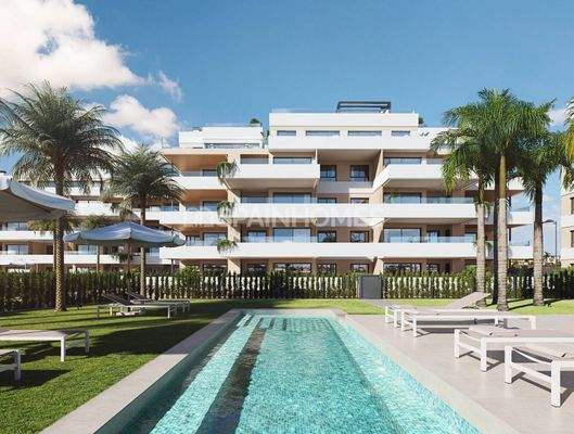 Flats with Spacious Terraces and Pools in Santa Rosalía