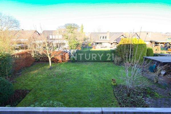 Blick in den hinteren Garten