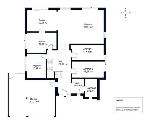 Erdgeschoss (Grundrissvorschlag)