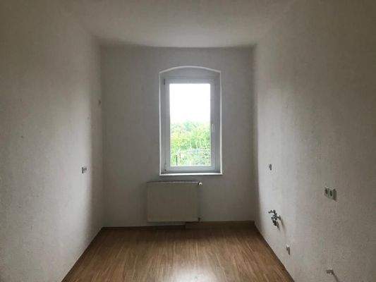 Küche mit Blick ins Grüne