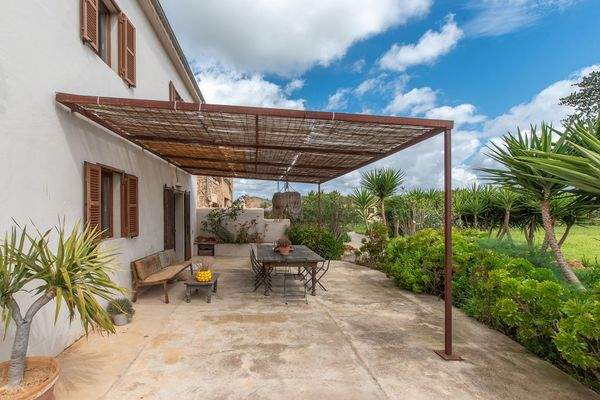 Terrasse beim Haupthaus