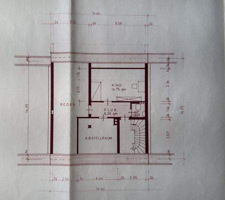 Grundriss Dachgeschoss