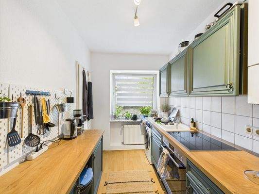 Einladende Küche 1. OG