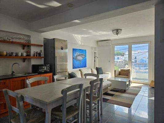 Kreta, Sisi: Wohnung im Zentrum mit fantastischem Meerblick zu verkaufen