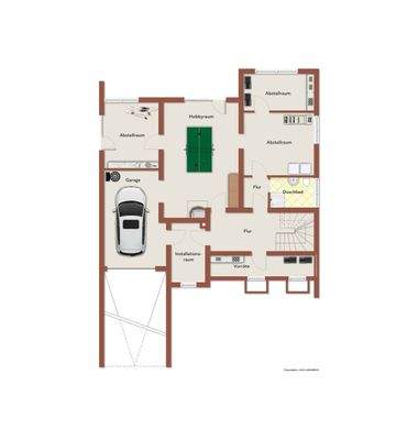 Grundrissbeispiel Keller