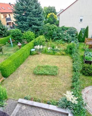 Obergeschoss Blick vom Balkon