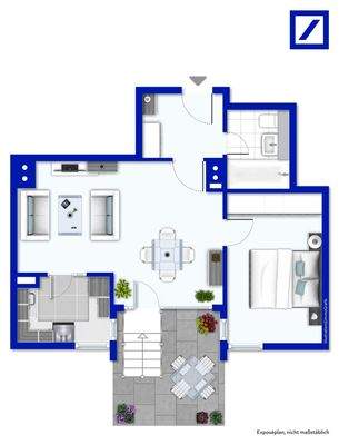Exposeplan-möbliert