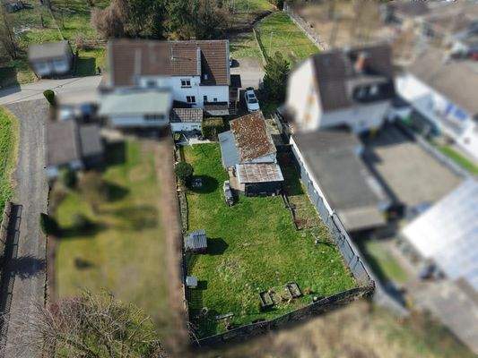 Vogelperspektive Rückansicht