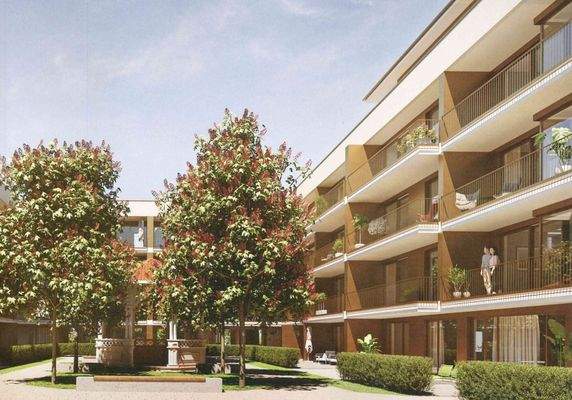 Visualisierung Innenhofansicht