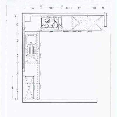 Der Küchengrundriss