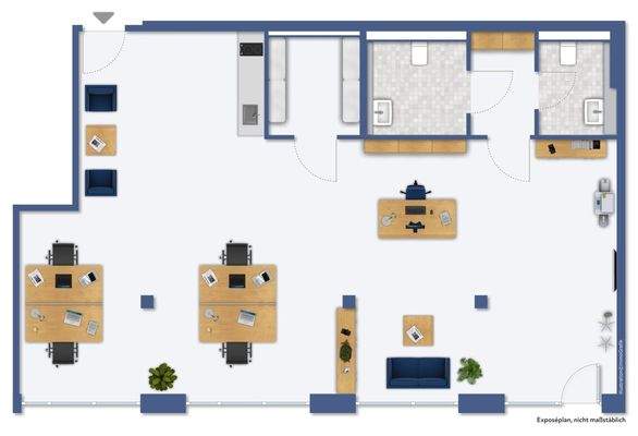 Beispiel Bueroeinrichtung GE 803