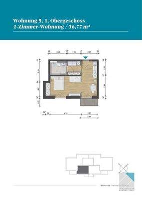 Wohnung 5 OG Grundriss