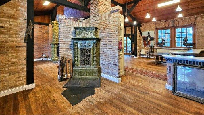 72 m² Wohnsaal im Obergeschoss