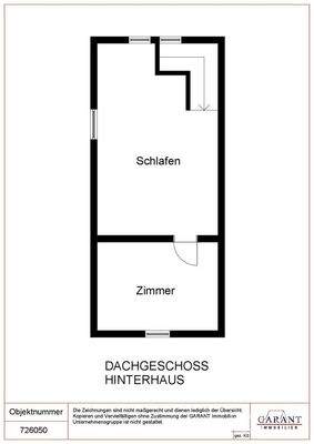 Obergeschoss Hinterhaus