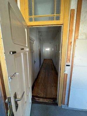 Blick in die mittlere Wohnung