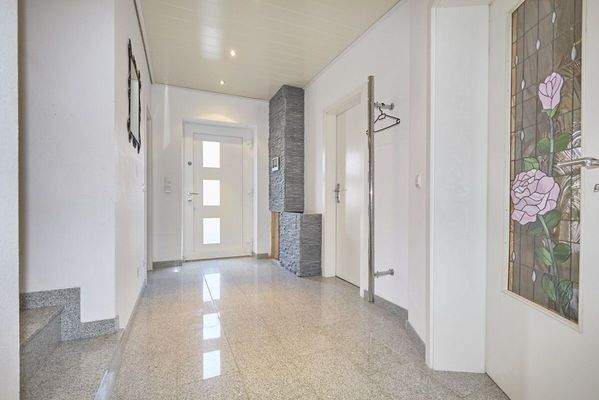 Der Eingangsbereich des EFH