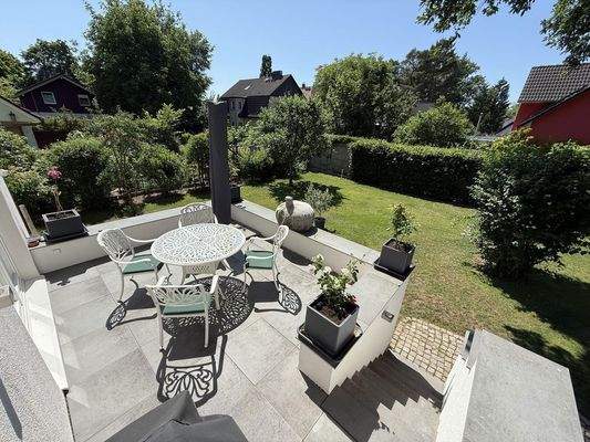 Terrasse nach Westen