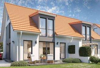 Garten mit Terrassenfläche