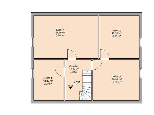 Grundriss Kellergeschoss
