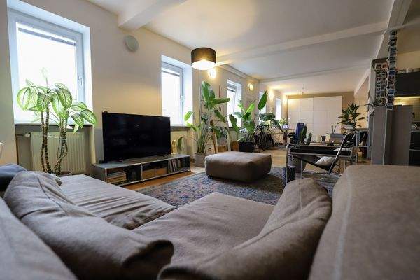 Wohnen-Essen-Arbeiten Erdgeschoss