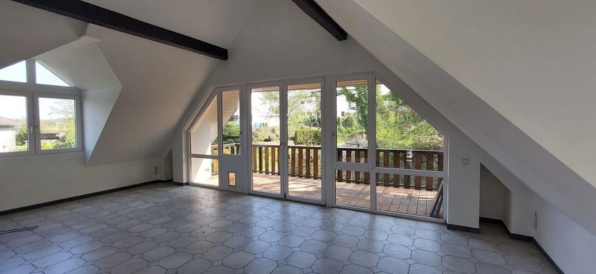 Blick ins Wohnzimmer