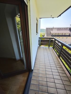 Aussenbereich Balkon Westseite
