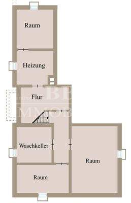 Grundriss Teilkeller