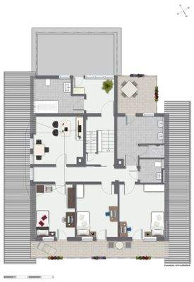 Grundriss OG nach Baugenehmigung